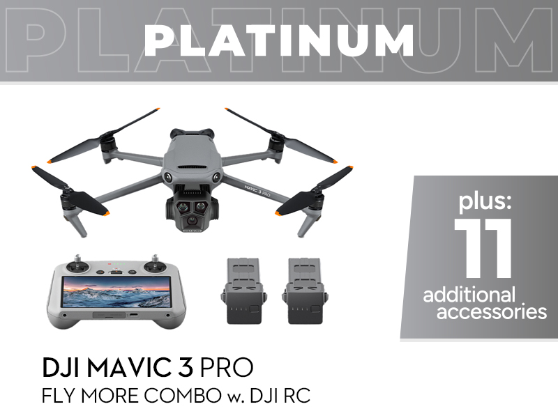 DJI Mavic 3 Pro Platinum Combo w. DJI RC